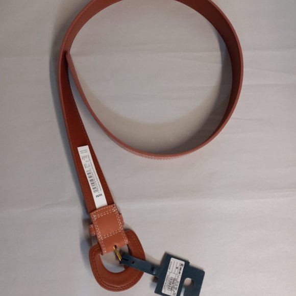 Universal Thread Beige Nude Faux Leather Belt NWT - Picture 5 of 6